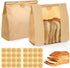 130 Pack Homemade Sourdough Bread Bags, 14" x 8.3" x 3.5" Large