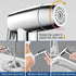BracketSet, Handheld Bidet Sprayer Toilet Bathroom with Spring Hose Wall Closestool, Squatting Pan, Water Flower, Floor