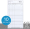 iServ (10 pack) Order pads for Servers/Waitresses -Made in USA- Designed to keep Waitstaff Professionals Organized