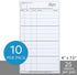 iServ (10 pack) Order pads for Servers/Waitresses -Made in USA- Designed to keep Waitstaff Professionals Organized