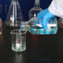 stonylab Graduated Storage Bottles with GL45 Screw Cap, 500 ml Borosilicate Glass Clear Round Lab Bottles