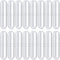 Magnetic Stir Bar White Stir Rod with Ring Shape Magnet Stirrer Mixer for Laboratory (16 Pieces, 35 mm/1.38 Inch)