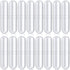 Magnetic Stir Bar White Stir Rod with Ring Shape Magnet Stirrer Mixer for Laboratory (16 Pieces, 35 mm/1.38 Inch)
