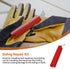 Vinyl Siding Removal Tool, Steel Blade Siding Zip Tool with Extra Long Non-Slip Grip Handle (Red)