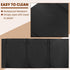 12 Pack 4x6 Inch, 3-Sided Table Tent Triangle Menu Holders PU Leather Menu Covers for Restaurant, Bar, Cafe, Wedding
