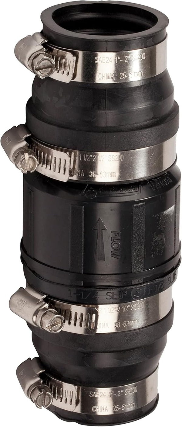Red Lion 14942901 SCV114: 1-1/4-Inch and 1-1/2-Inch ABS Vertical Sump Pump Check Valve