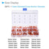 Silicone Rubber O Ring Assortment Kit, 15 Sizes, Silicone Flexible Nitrile Metric Pressure Washer O-Rings Gasket -(Applications: for Automotive Plumbing Sealing Repair), 225-Pieces