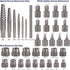 36Pcs Set, 2-in-1 Frozen, Screw & Bolt Extractor Multi-Spline Lug nut Remover, Easy out Stripped Screw Removal Tool Kit