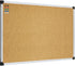 XBoard 24 x 18 Inch Wall-Mounted Office Cork Board with Aluminum Frame