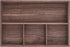 pandapark Black Walnut Wood Organizer Tray, Desk & Drawer Storage Box for Office Supplies