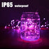 XINKAITE Waterproof LED String Lights, Fairy Starry Lights for Indoor & Outdoor DIY Decoration (10FT/3M, Pink)