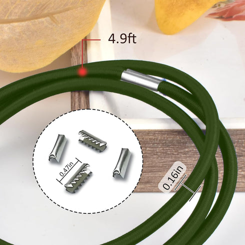 Sankoly 3 Pack 30-64 Trash Can Bands Elastic Rubber Bands for Garbage Bags - Durable Fit for Gallon Cans, Waste Bins