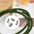 Sankoly 3 Pack 30-64 Trash Can Bands Elastic Rubber Bands for Garbage Bags - Durable Fit for Gallon Cans, Waste Bins