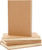 LABUK 4 Pack Blank Notebook Bulk, 120 Sheets Sketch Book, 100gsm, 5.6"x 8.3" Hardcover Sketchbook for Office School