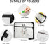 senya Accordion File Organizer - White Horse Expanding File Folder with Zipper, 13 Pockets for Documents