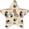 Burbuja Cat in Books LED Night Light Plug into Wall 0.2W Star-Shaped Nightlight