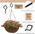20 PCS Q-Hanger Hooks for String Lights, Ceiling Hooks for Hanging Plants, Wind Chimes, Bird Feeders, Lanterns