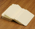 Penta Angel 100 Pcs Mini Blank Gift Notes Cards, DIY Craft Small Business Message Cards (Beige)