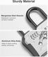 Resettable (1 Pack, Puroma Lock Box, Key Lock Box Wall Mount & Portable Combination Lockbox with Code, Security Lockbox