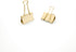 Gold Mini Binder Clips 3/5" / 0.6-inch / 15-mm (40-Count)