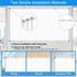 White Board Dry Erase Whiteboard for Wall, 36" x 24", Aluminum Presentation Magnetic with Long Pen Tray