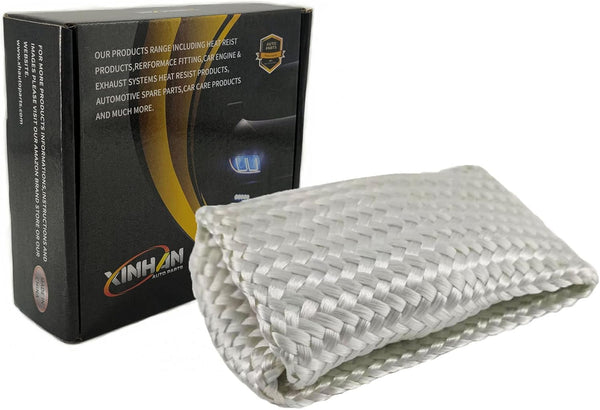 Xinhan Parts White Fibreglass Welding Finger Protect Heat Shield