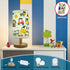 GERMAXXIS 3 Kids Night Light with Color Temperatures - Animals Desk Lamp for Nursery & Toddler Rooms, Boho Wood Base