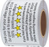 Thank You for Your Ebay Purchase Stickers, 2×3 Inch Positive Feedback Shipping Labels, 200 Stickers Per Roll