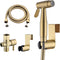 Stainless Steel Bidet Sprayer for Toilet, Gold Finish with Jet and Soft