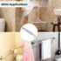 11.4 Inch Shower Foot Rest for Shaving Legs, Wall Mounted Corner Bathroom Shelf, Anti-Slip Stainless Steel Foot Ledge