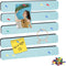 Bulletin Board Cork Boards for Walls, Cork Board for Office Pin Board, Bulletin Boards for Walls (Blue)