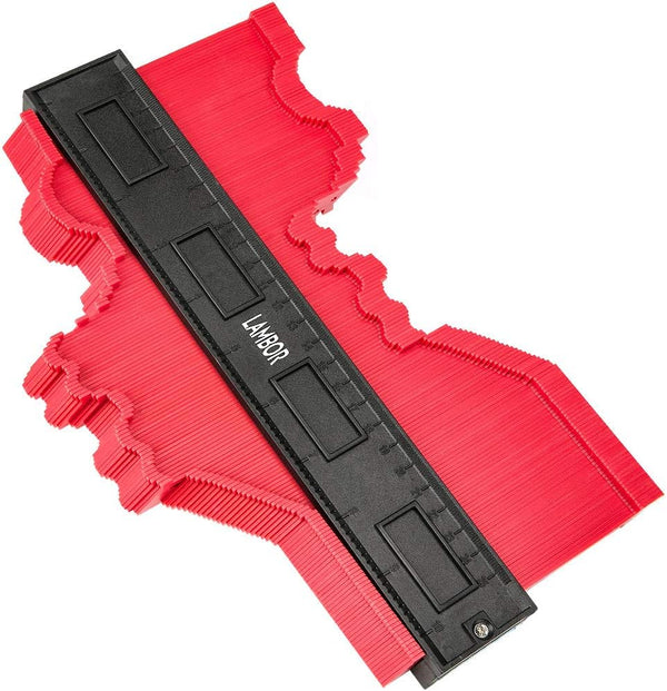 Contour Gauge 10 Inch, Widen Plastic Profile Duplicator for Irregular Shapes