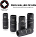 02287B 6-Pc 1/2-Inch-Drive Set, 10 Set, 3-Inch 6-Point, 19 21mm NEIKO Impact Socket SAE & Metric Sizes, Thin Wall Wheel