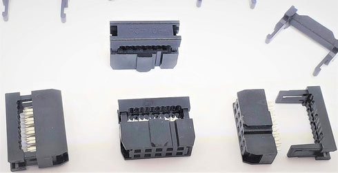 PC Accessories - Connectors Pro 50-Pack 2X5 10P 2.54mm Dual Rows IDC Sockets, 10 Pins