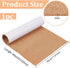 BENECREAT 2mm Thick Adhesive Cork Roll Liner, 12x24 Inch Insulation Cork Roll for Bulletin Board, Coasters, Door Signs and Floor Wall Decors