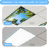 CASYUNE 2pcs 4 2 (Summer) Fluorescent Light Covers - Light Covers for Ceiling Lights Classroom Magnetic Light Filters