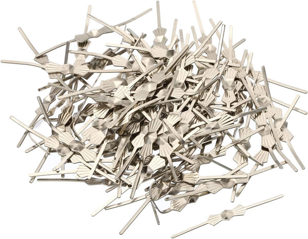 PATIKIL Chandelier Connector Clip, 100 Pack 45mm/1.8" Length Chandelier Bowtie Pin Replacement
