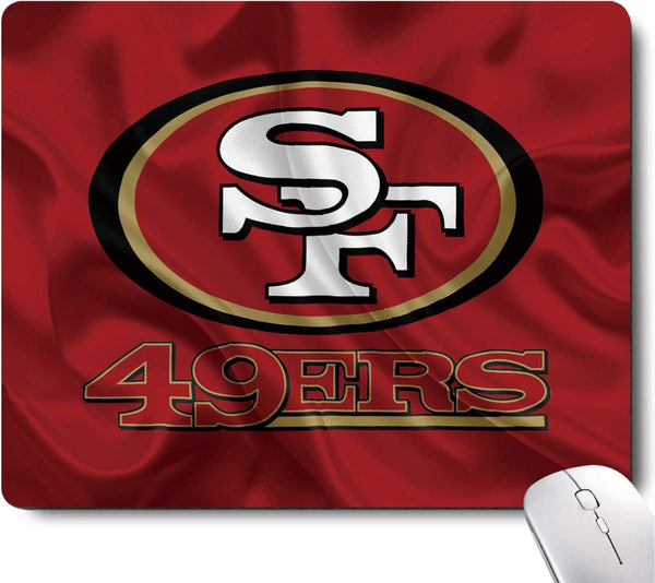 Sports Mouse Pad - Non-Slip Rubber Base Mousepad for Computers, Gaming Desk Accessories, Office Supplies for Desk