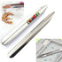 Lab Spoon Spatula Scoop, 15cm/5.9 inch Stainless Steel Spatula with Rounded and Pointed Ends, 4PCS