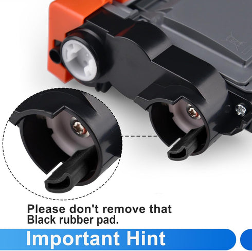 TN660 Toner Cartridge Replacement Compatible for Brother TN630, Use with HL-L2300D, 1 Pack