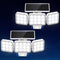 WdtPro Solar Lights Outdoor Motion Sensor, 3500LM Bright Solar Flood Lights Outdoor,