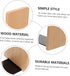 Stylish Beech Wood Bookends for Desk and Shelf Organization