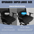 Helishy Back,Sciatica,Tailbone Gel Seat Cushion for Long Sitting Pressure Relief (Super Large & Thick) - Non-Slip Gel