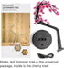 4 Pack 18inch 36 Cherry Blossom Tree Lamp, Led Bonsai Tree Lights, Battery/USB Operated Japanese Decor Night Lights