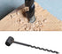 Survival Scotch Eye Auger Manual Drill Bit, Portable Hand Wood Auger for Bushcraft Camping Survival Tool