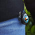 Retractable Heart Sushi Badge Holder Lanyard