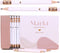 Bridal Pencils for Bridal Shower Games & Wedding Favors, White Short Pencils for Guests, Mini Pencils for Games