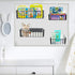 Pegboard Baskets Accessories for Storing Items Not Easy to Hang on Pegboard - 4 Pcs (Black Light-Duty)