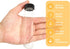 40ml Clear Glass Vials with Screw Caps and Plastic Stoppers, Leak-Proof Glass Test Tubes, 25PCS