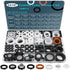 24 Sizes Plumbing Washers Assorted Kit, 160 PCS Garden Hose Rubber Washers & Shower Head Seals